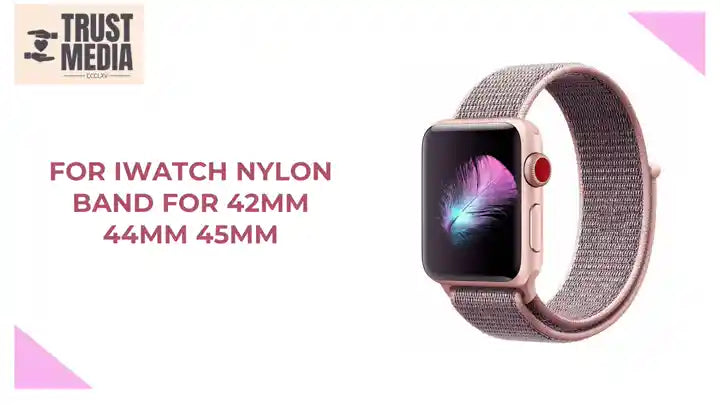 For iWatch Nylon Band For 42mm 44mm 45mm by@Outfy