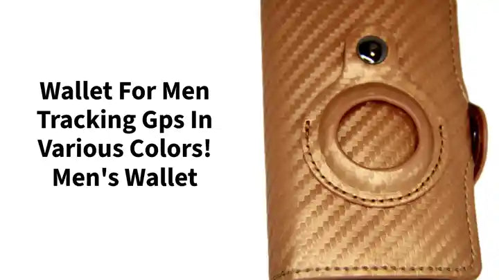 Wallet For Men tracking gps in various colors! Men&#039;s Wallet by@Outfy