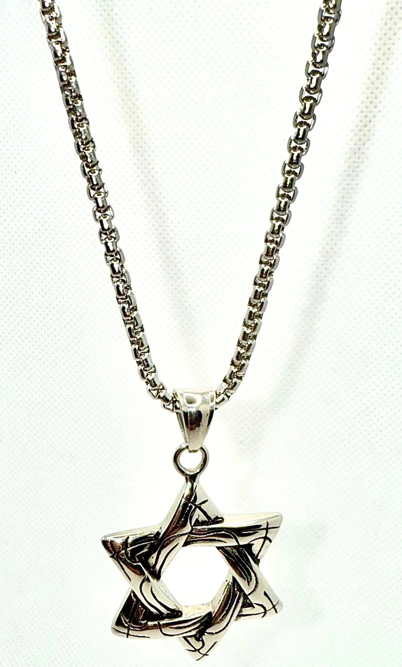 stainless steel necklace Punk Star Necklace – Vintage Long Statement Pendant Trust Media 365   Jewelry  TRUST 365 Media