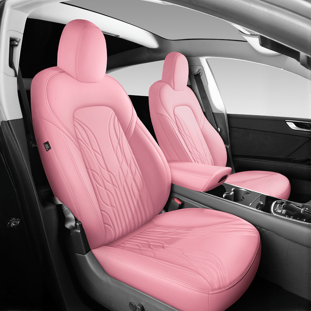 TESERY Nappa Leather Seat Covers for Model 3 Highland & Model Y Juniper Tesery Official Store 