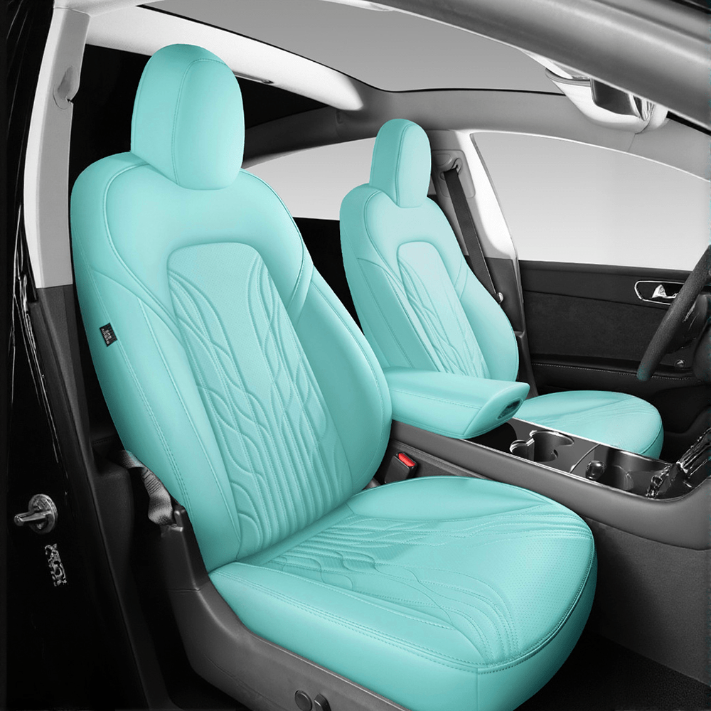 TESERY Nappa Leather Seat Covers for Model 3 Highland & Model Y Juniper Tesery Official Store 