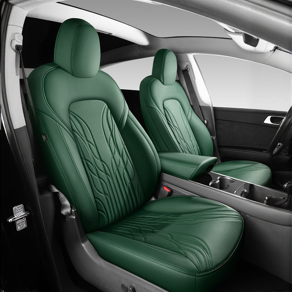 TESERY Nappa Leather Seat Covers for Model 3 Highland & Model Y Juniper Tesery Official Store 