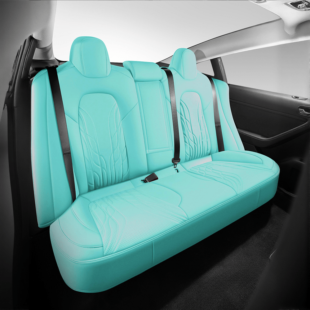 TESERY Nappa Leather Seat Covers for Model 3 Highland & Model Y Juniper Tesery Official Store 