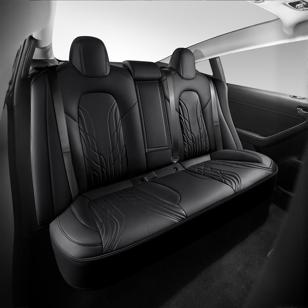 TESERY Nappa Leather Seat Covers for Model 3 Highland & Model Y Juniper Tesery Official Store 