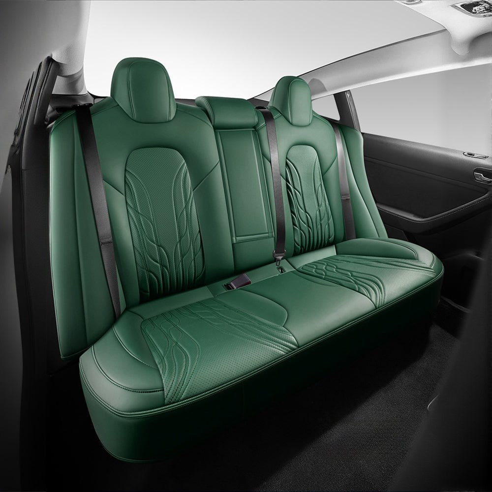 TESERY Nappa Leather Seat Covers for Model 3 Highland & Model Y Juniper Tesery Official Store 