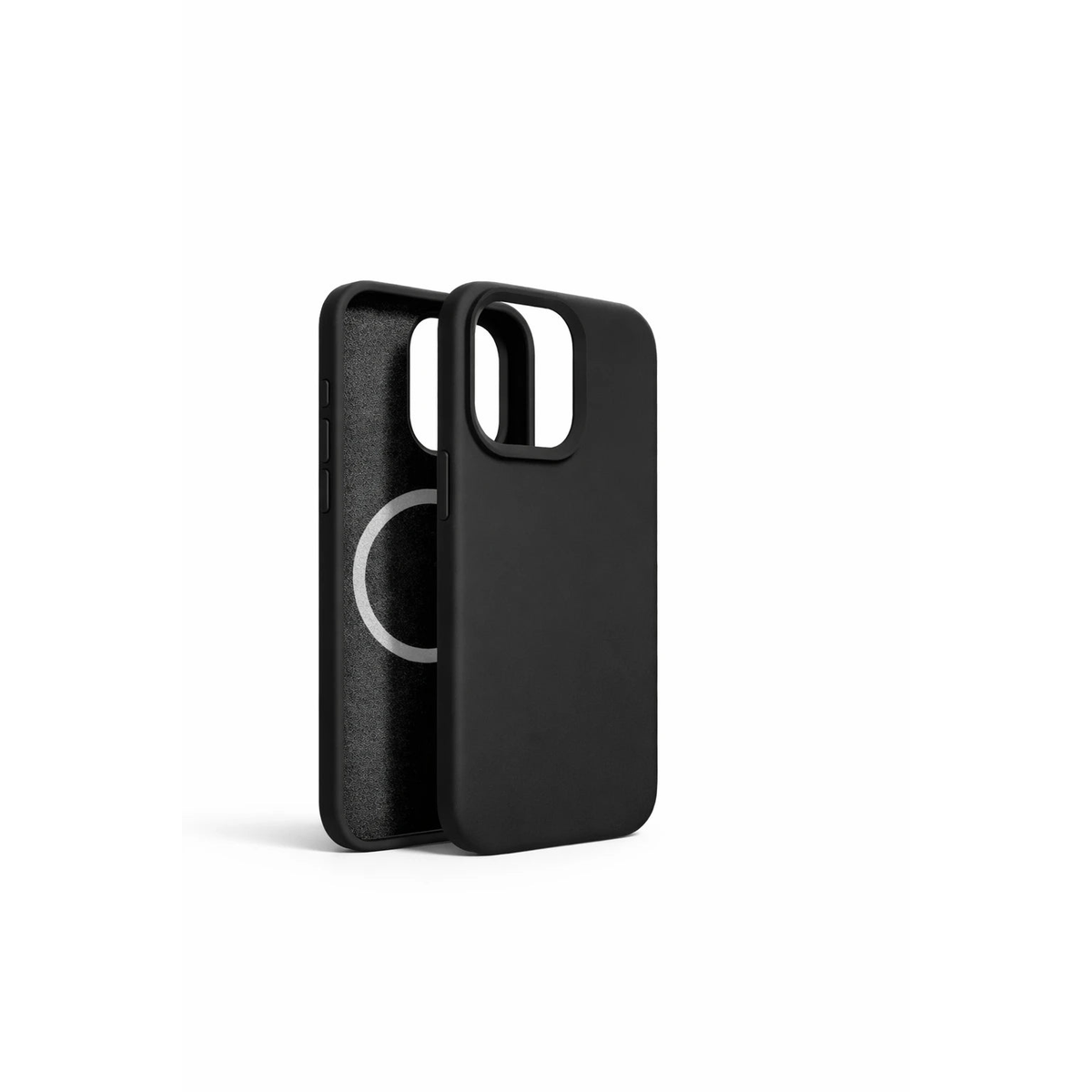 Magnetic Liquid Silicone Case iPhone 13/15 Black