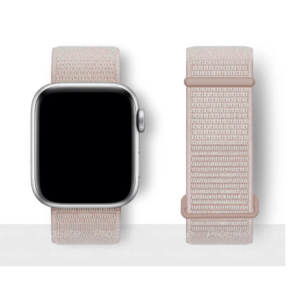 Band For Apple watch Series 2 9 8 7 SE/6/5/4 Ultra 40MM 44MM 49MM Nylon Soft Breathable Strap for watch series 6 5 4 3 38MM 42MM