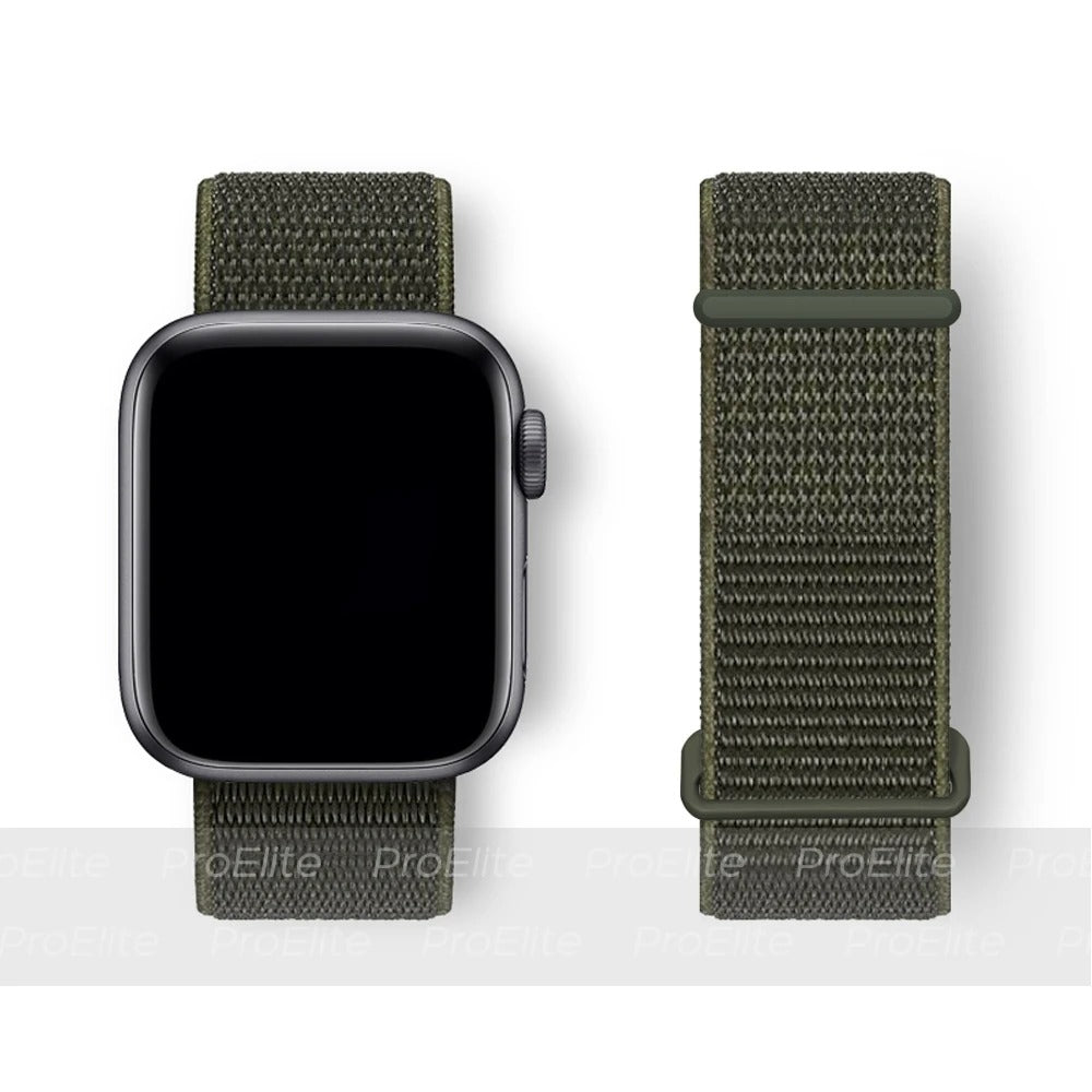 Band For Apple watch Series 2 9 8 7 SE/6/5/4 Ultra 40MM 44MM 49MM Nylon Soft Breathable Strap for watch series 6 5 4 3 38MM 42MM